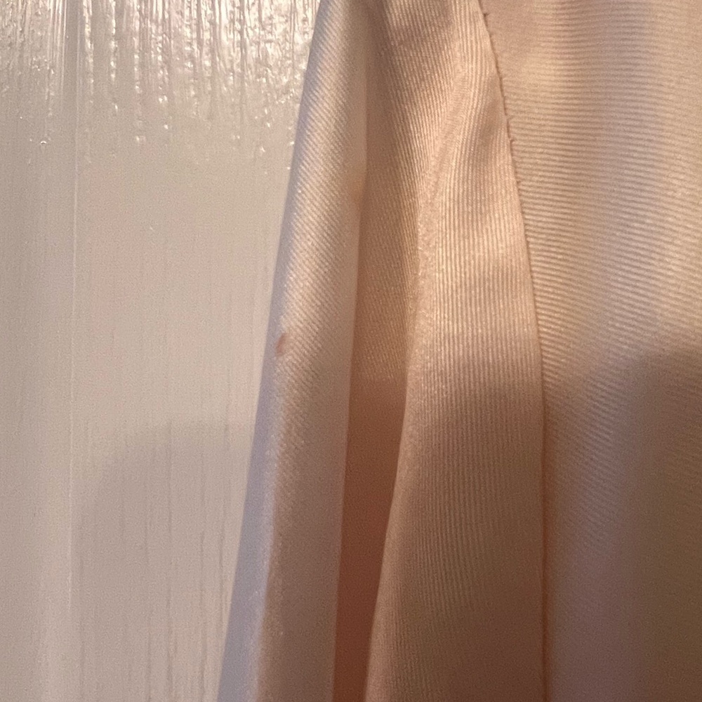 NWT Zara size small cream, black and pink button down - Picture 6 of 7